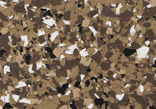 1/4” Flake - Brown