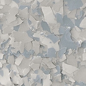 1/4” Flake - Coastal Blue