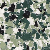 1/4” Flake - Green