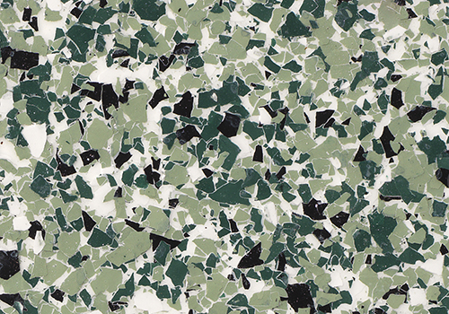 1/4” Flake - Green