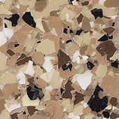 1/4” Flake - Saddle Tan