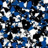 1/4” Flake - Touch of Blue