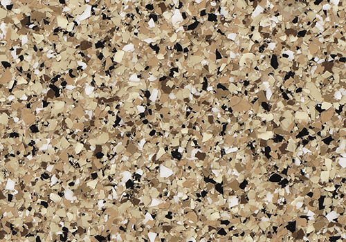 1/8” Flake - Saddle Tan