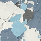 1” + 1/4” Flake - Blue