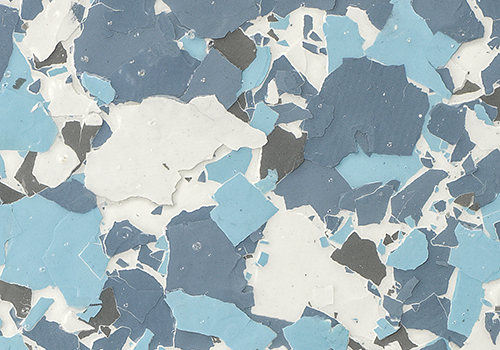 1” + 1/4” Flake - Blue