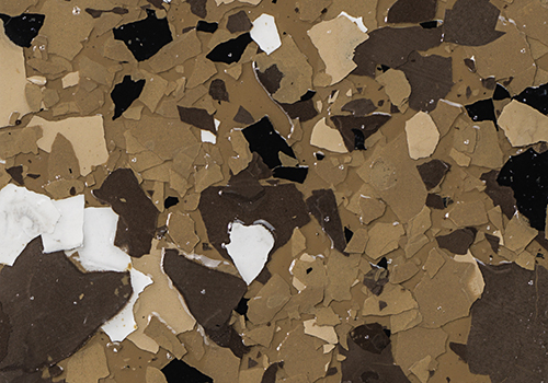 1” + 1/4” Flake - Brown