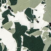 1” + 1/4” Flake - Green