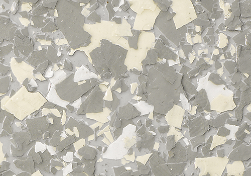 1” + 1/4” Flake - Light Grey