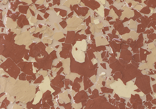 1” + 1/4” Flake - Red