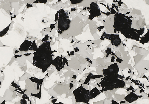 1” + 1/4” Flake - Tuxedo