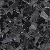 1/4” Brindle Flake - Carbon