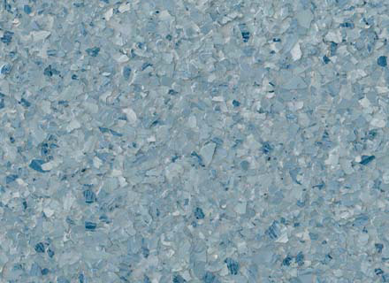 1/4” Brindle Flake - Maui Blue