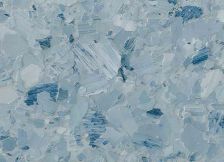 1” + 1/4” Brindle Flake - Maui Blue