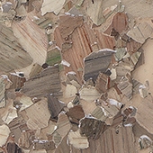 1” + 1/4” Brindle Flake - Northwoods